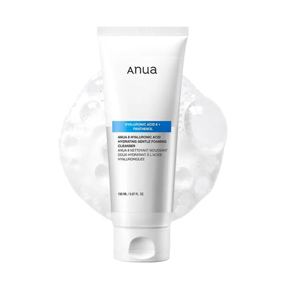 Anua Hyaluronic Acid Facial Cleanser Hydrate Cleanser Moisturizing Cleansing Soothing and Calming 150ml